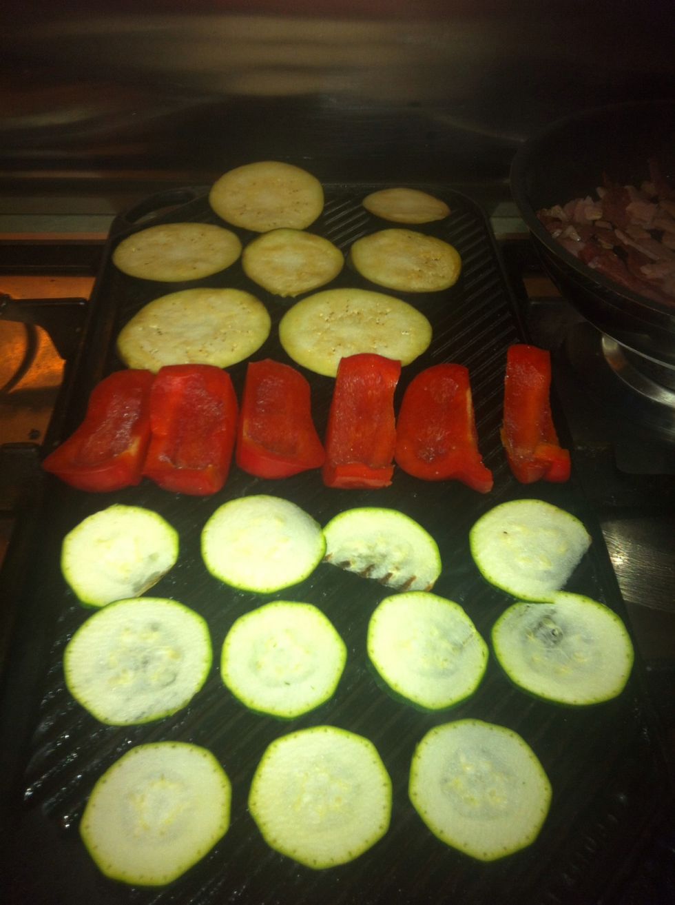 Grill veggies till delicious
