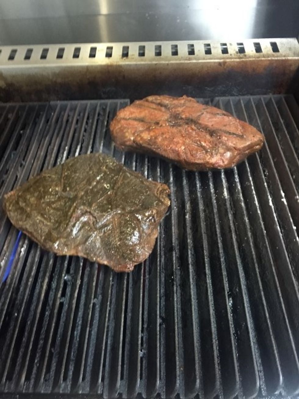 Grill when needed.