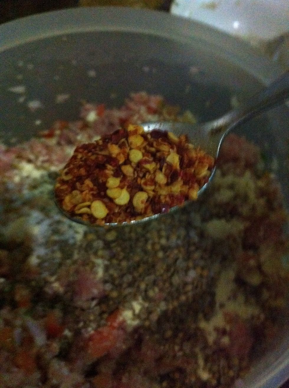 ground red chili