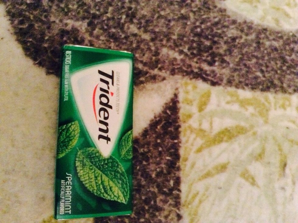 Gum is a must have for after lunch! Remember to spit it out when you get to class! Especially if you are in choir (I am) it's a choking hazard!