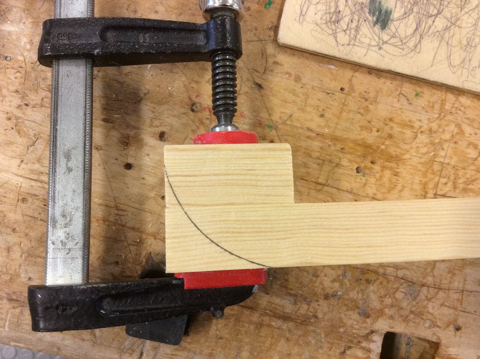 H\u00e4r \u00e4r resultatet av det. Ser mycket snyggare ut \u00e4n en spetsig kant