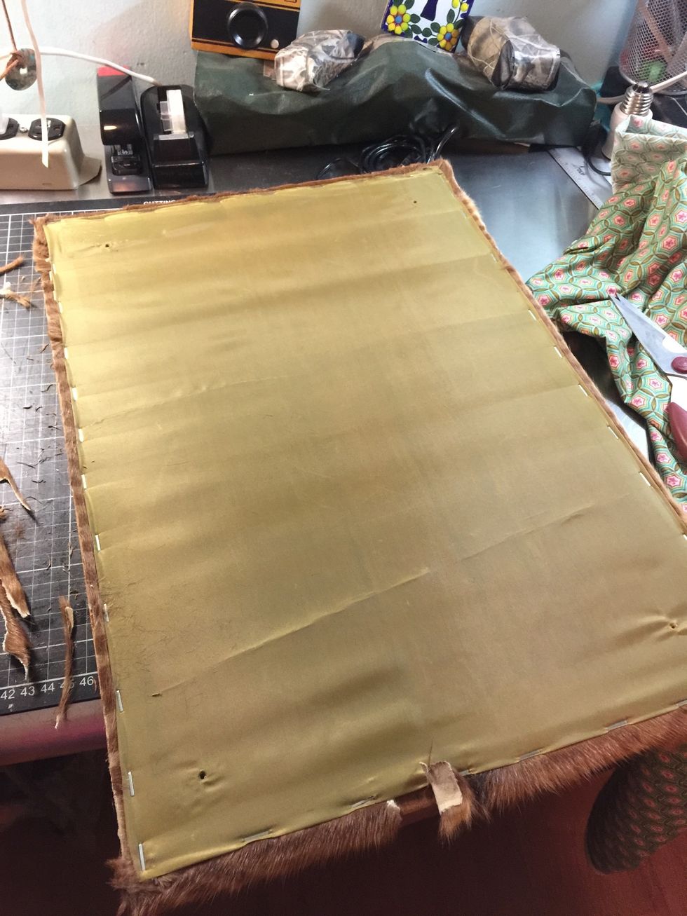 Had to cut excess material