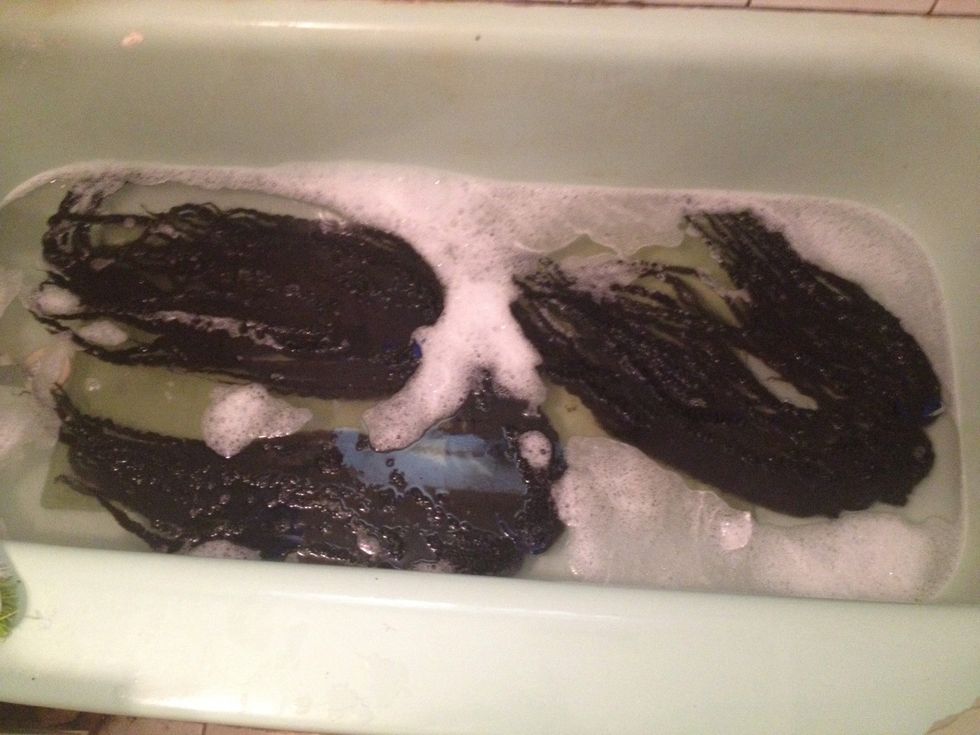 Hair soaking
