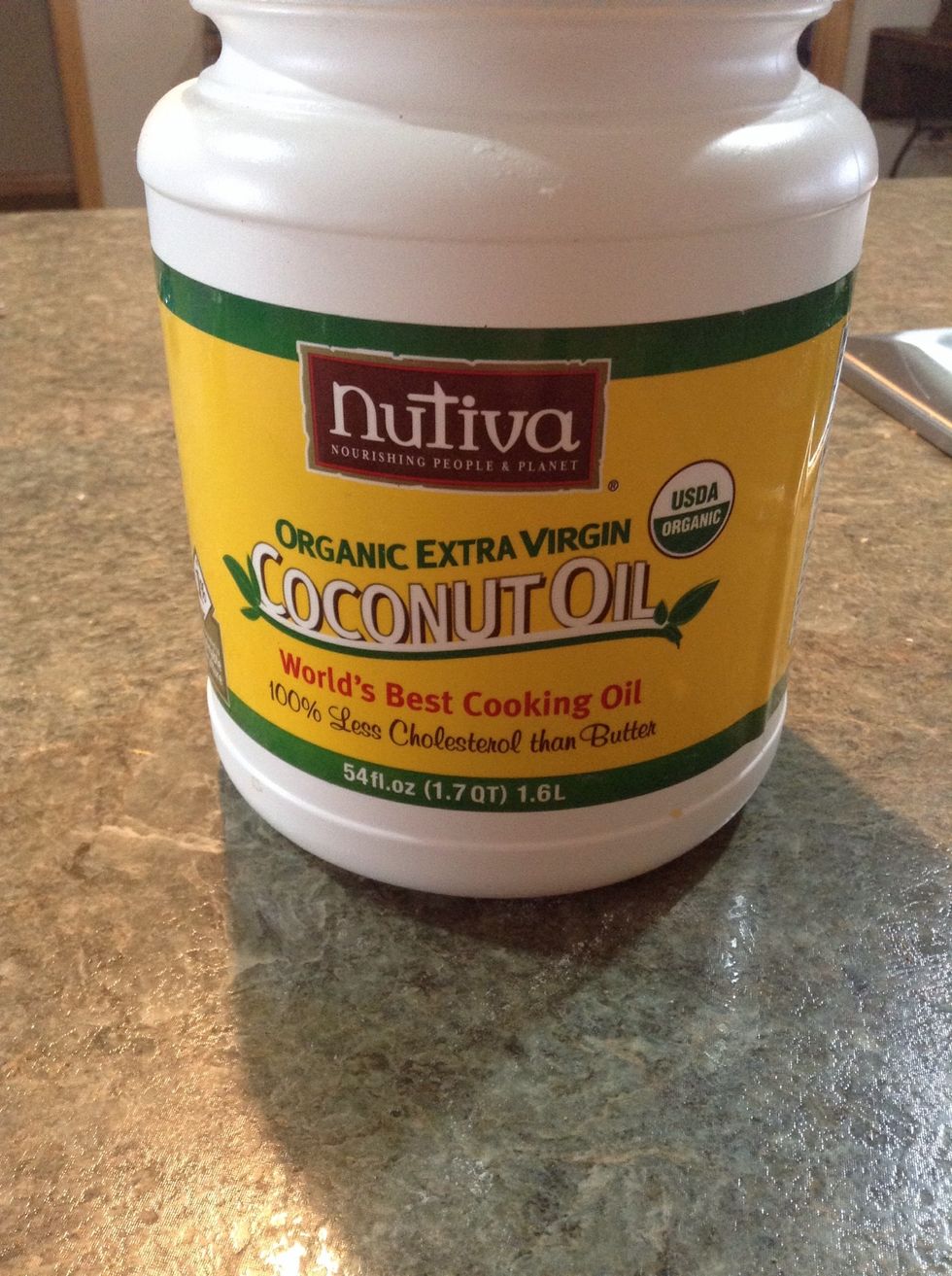 Half a cup of coconut oil