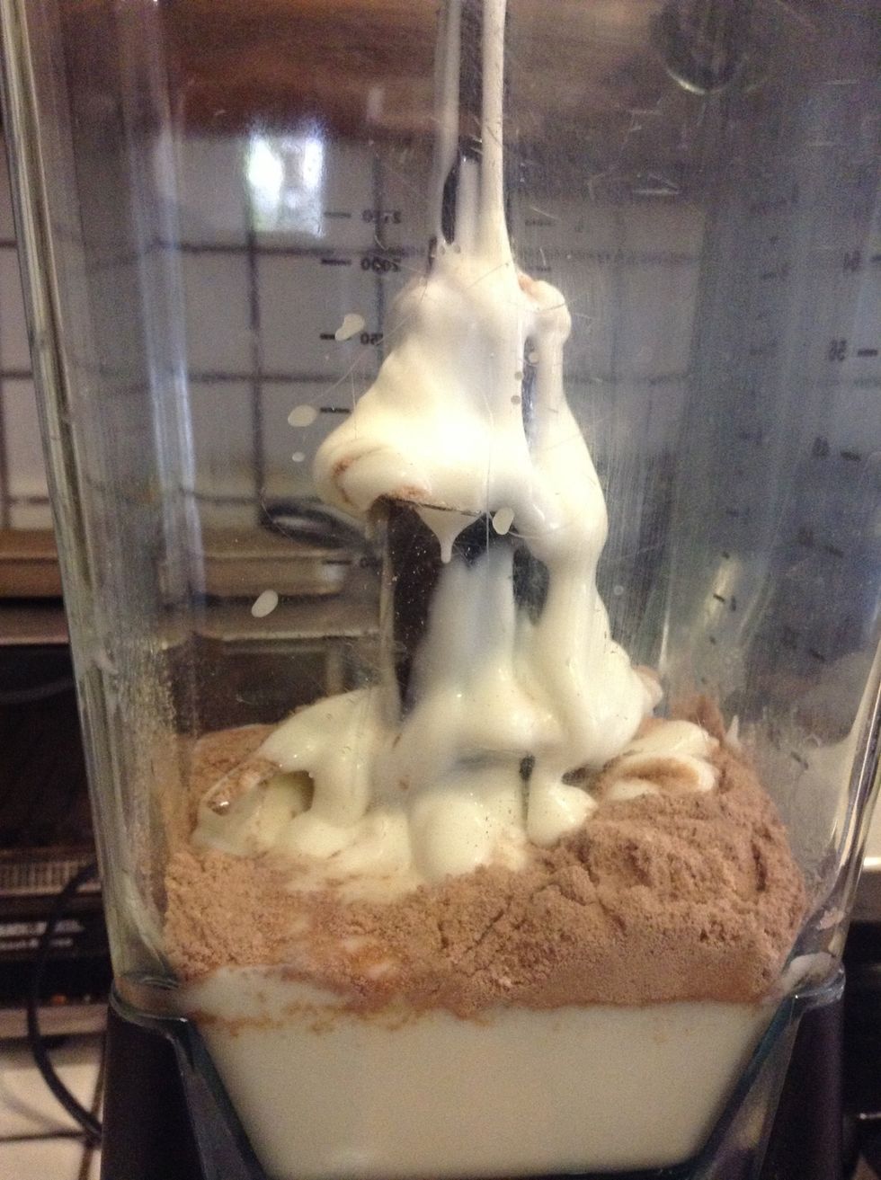 Half a cup of non-fat yougurt