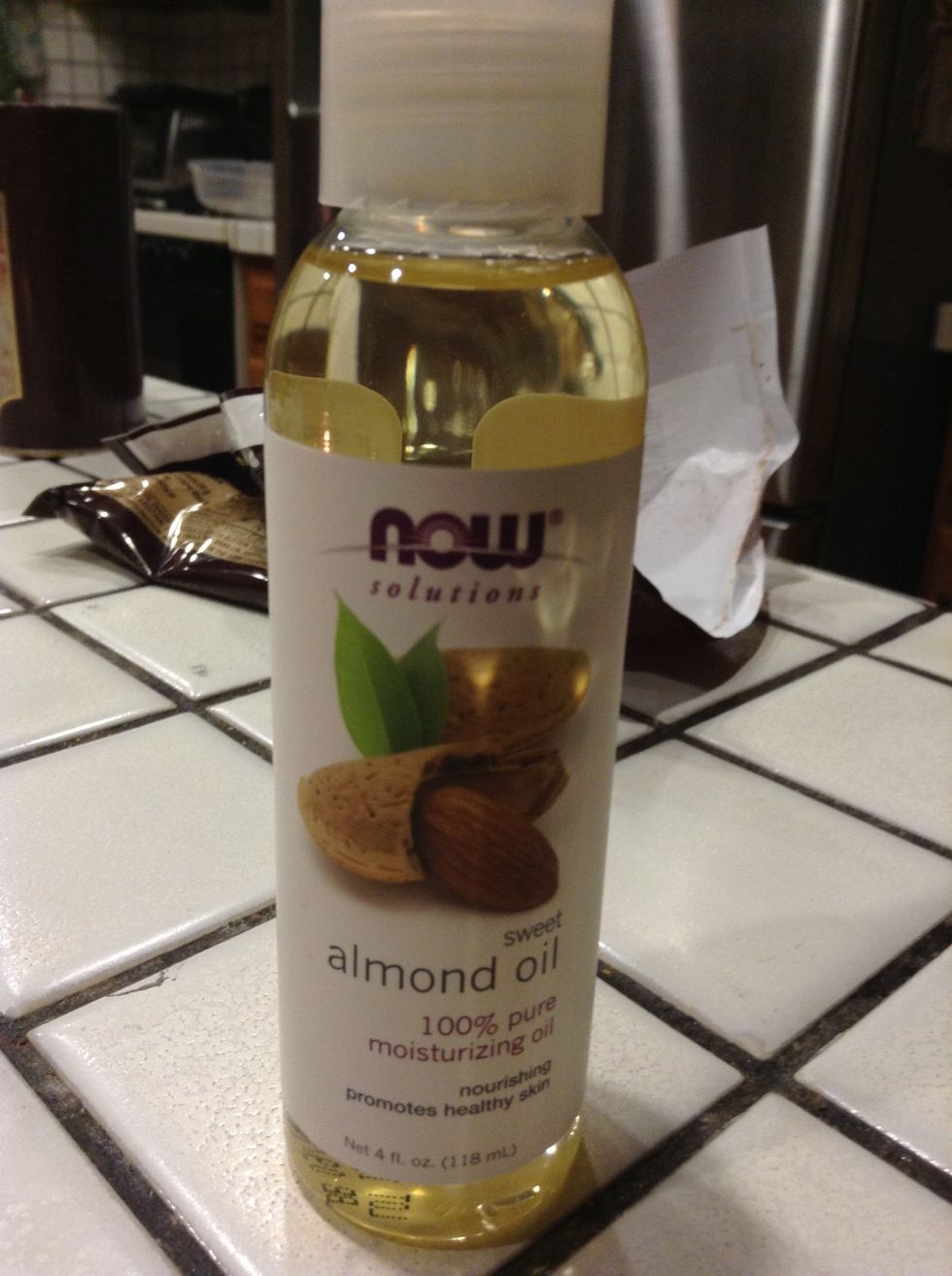 Half a teaspoon of oil