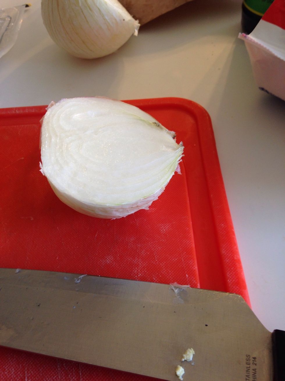 Half an onion