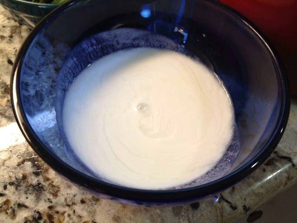 Half can of coconut milk for the rice and half for the chicken, next time should take 1 full can just for the chicken.