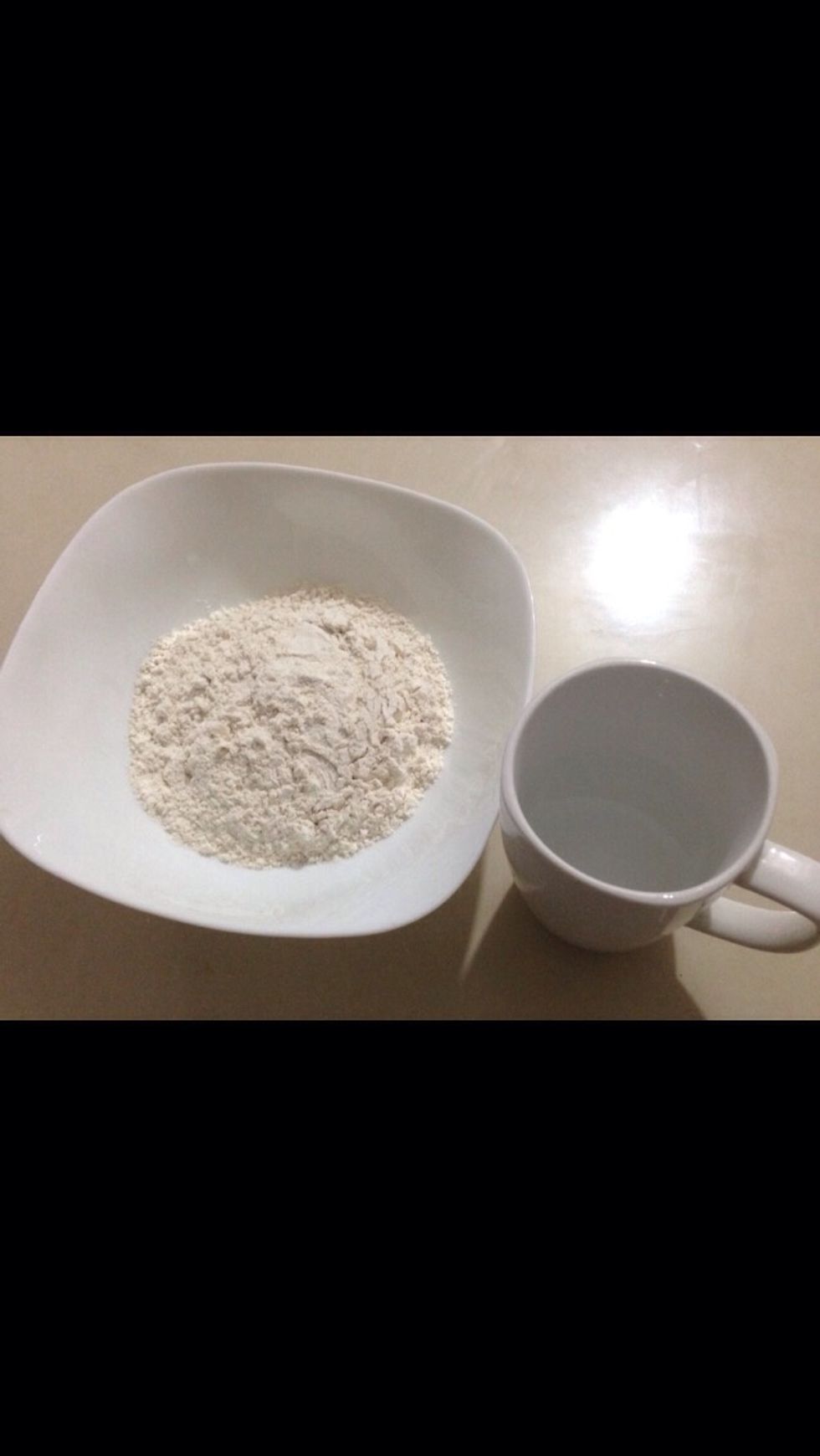 Half of water