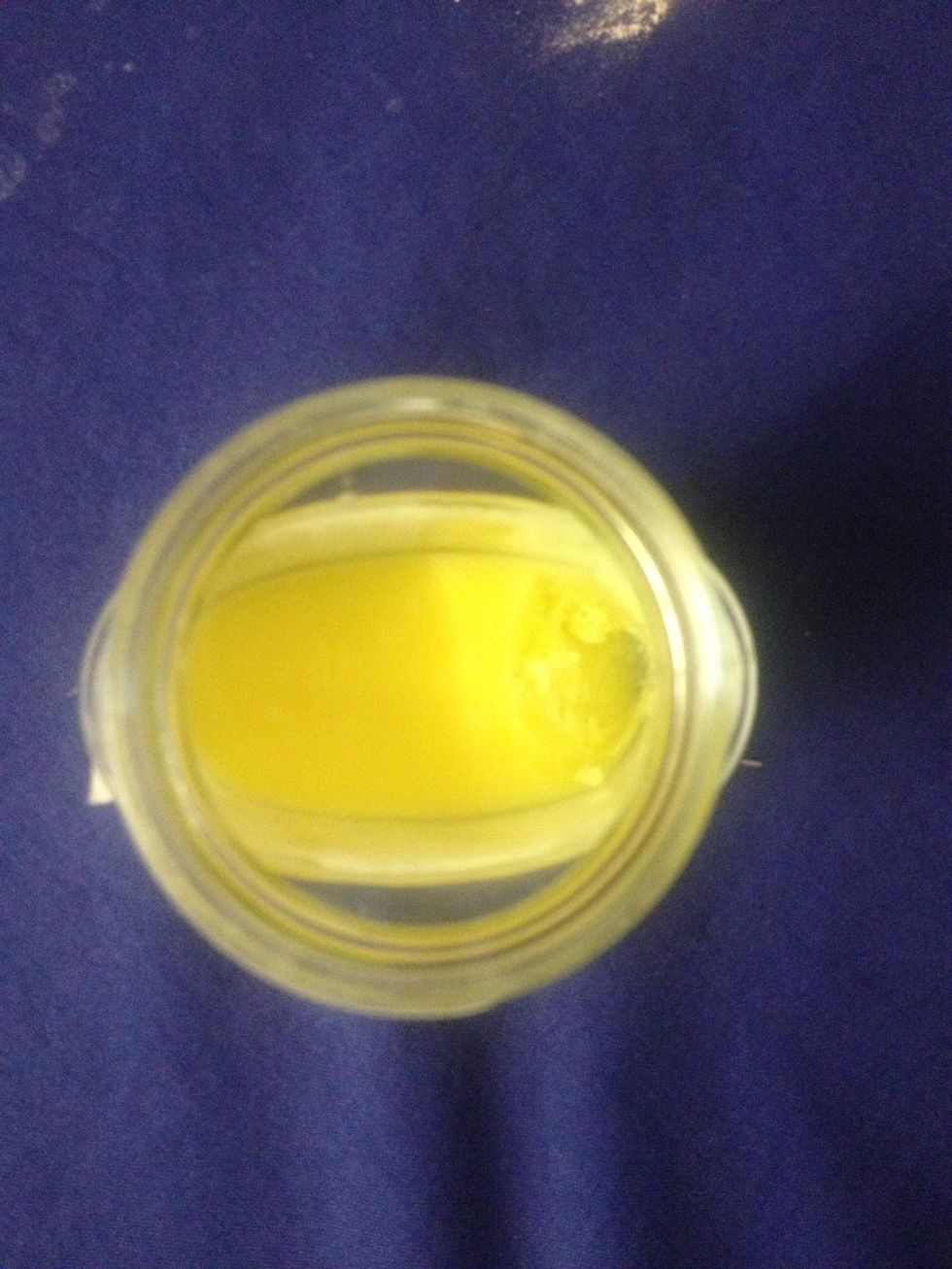Half tea spoon of pure buffalo or cow ghee