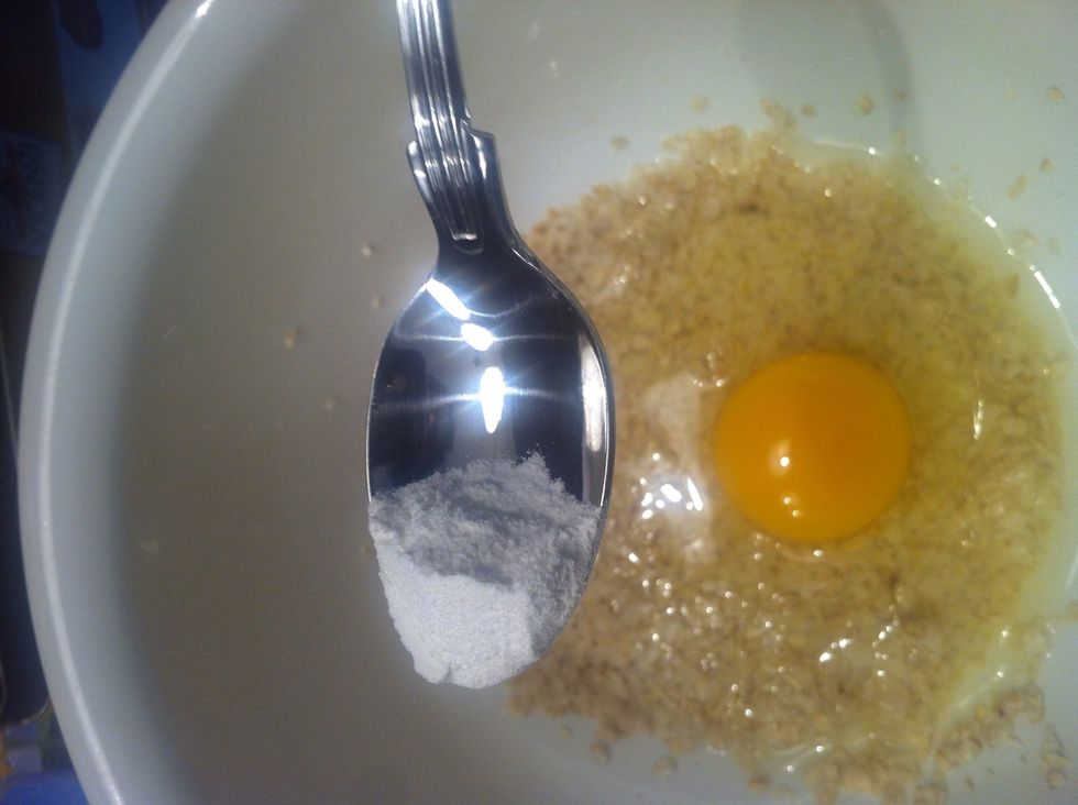 Half tsp of baking powder