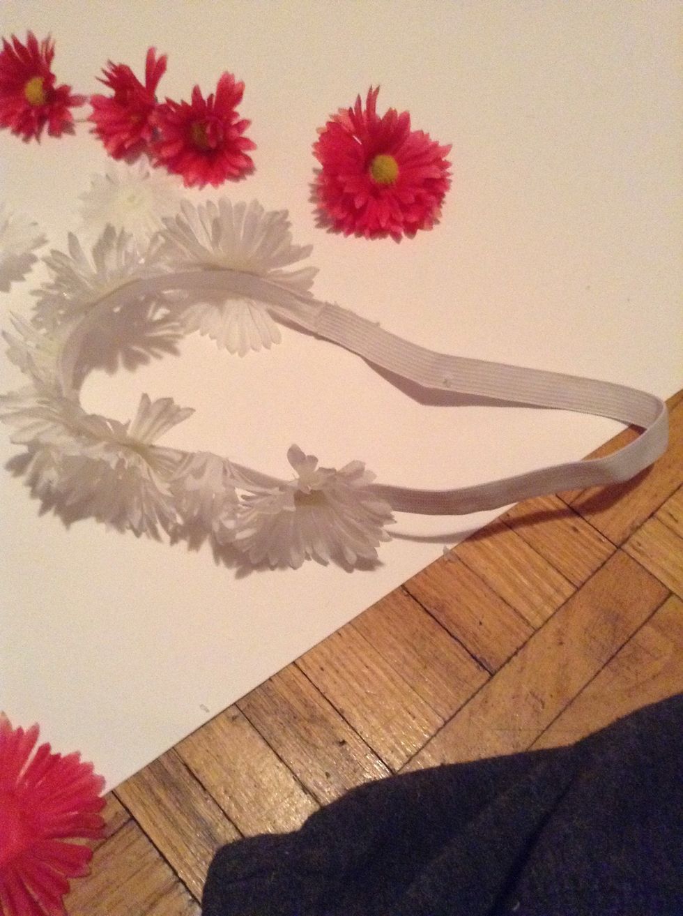 Half way there! DO IT ALL THE WAY AROUND TO MAKE IT LOOK GREAT!