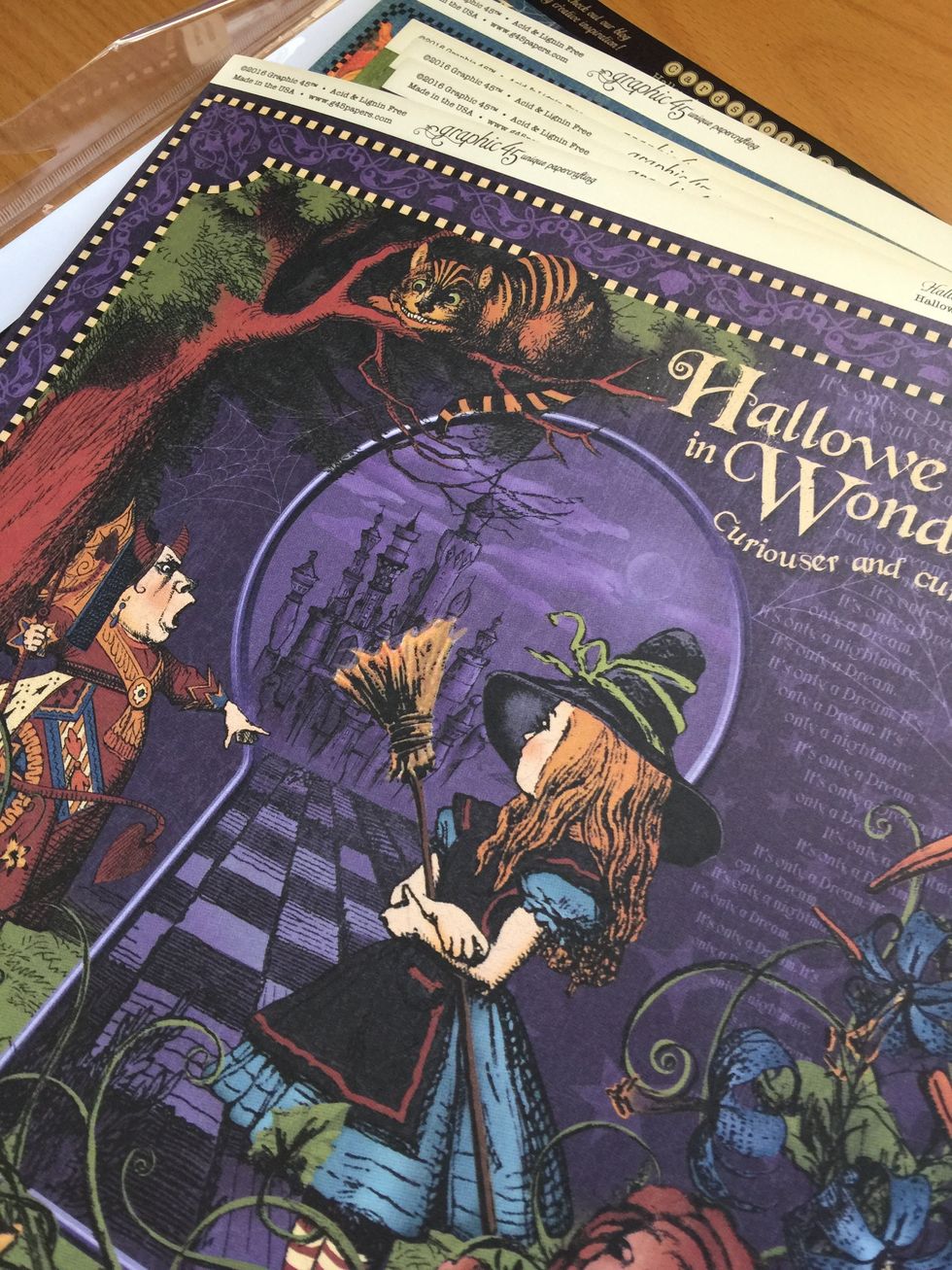Hallowe'en in Wonderland Deluxe Collectors Edition are perfect to tell a story in a window shadow.