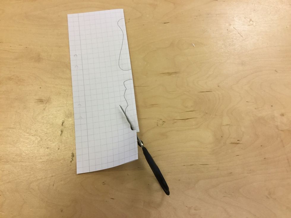 Handtag\u2022 Rita din mall och klipp ut.