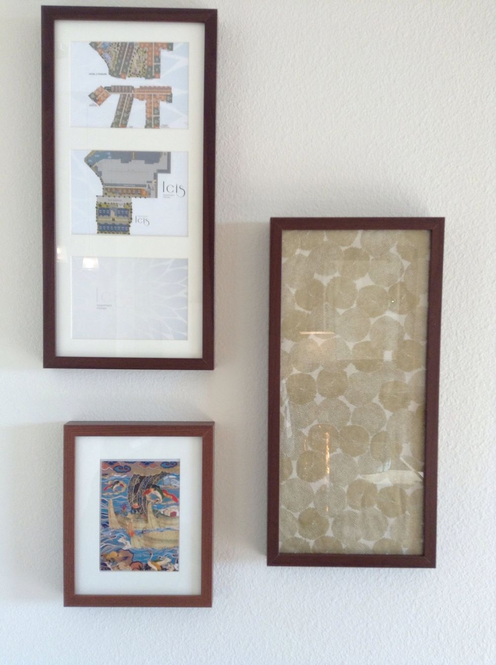 Hang your new piece of art on the wall, stand back and admire.