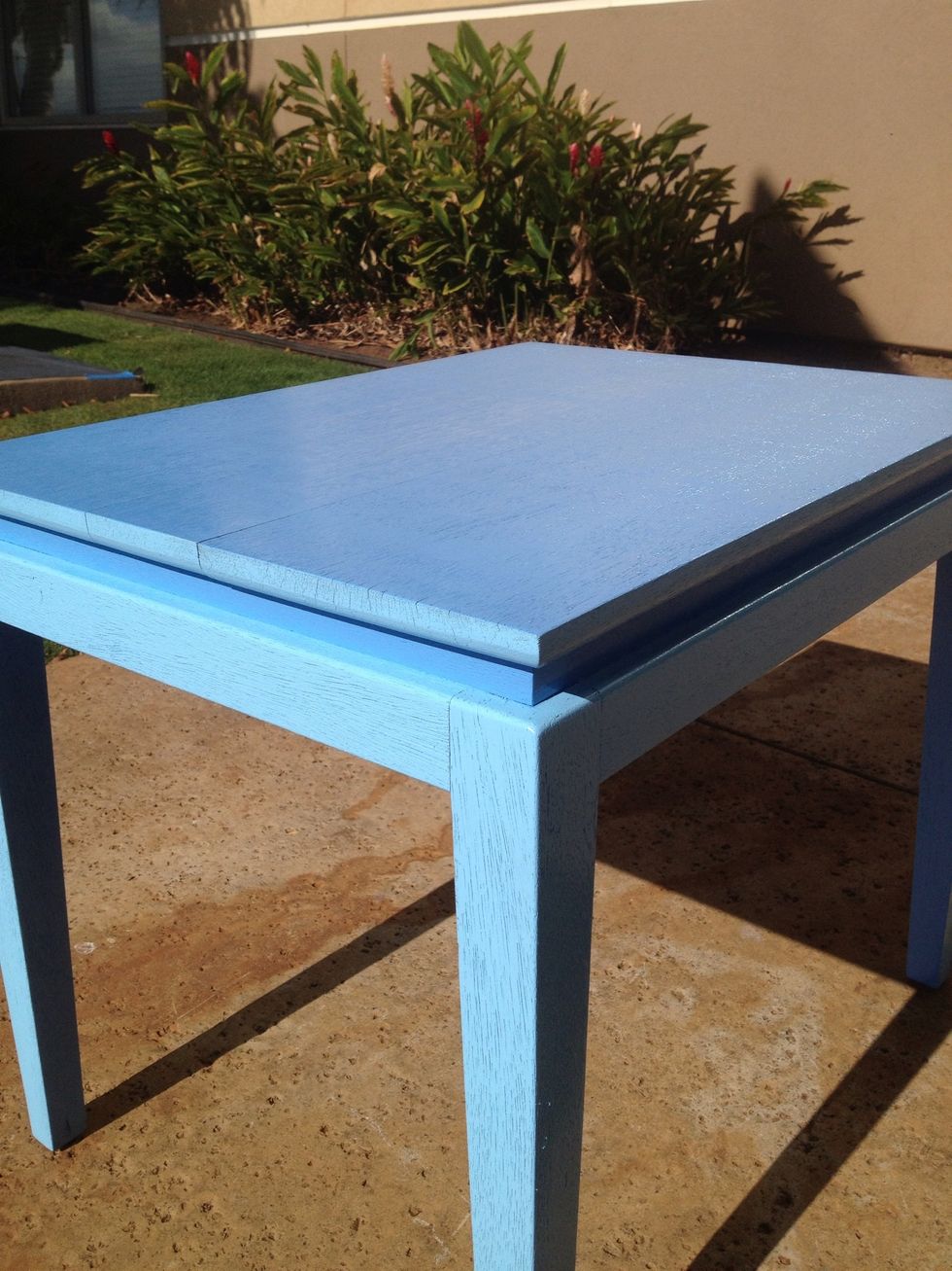 Hard to see the darker blue top from this angle