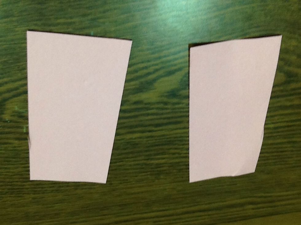 Have 2 pieces of paper