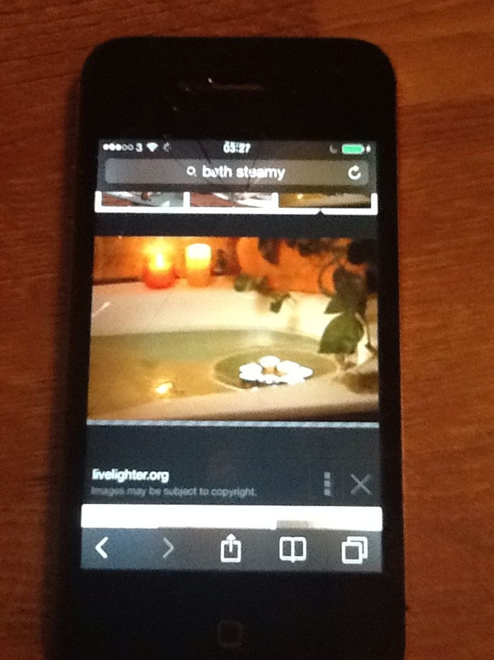 Have a hot bath or shower before you go to sleep.