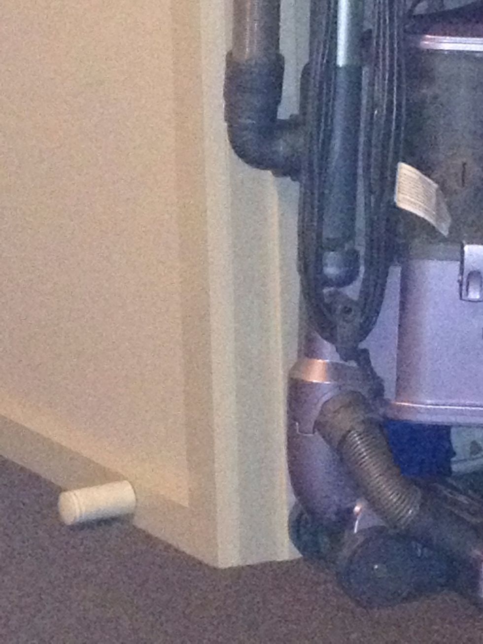 HAVE A SMALL TRIAL HANDY It's funny when you start something as silly as vacuuming!!! It can take over you, but thats a good thing! Lol