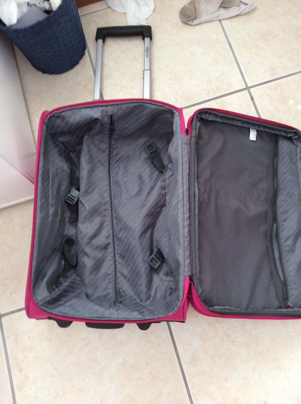 Have a suit case or tog bag separate so you can check that you have everything