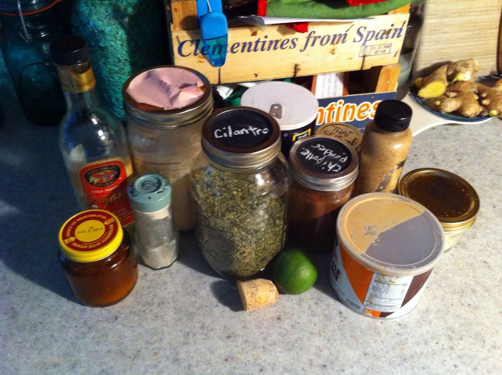 Have all your ingredients ready...