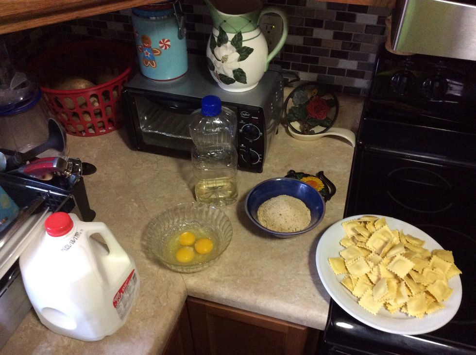 Have all your material and ingredients ready