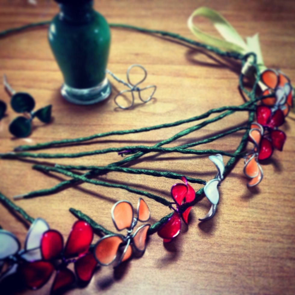 Have fun making this headband wreath. You'll enjoy the process and if you've any doubts or questions, do drop them and I'll try my best at answering them :D