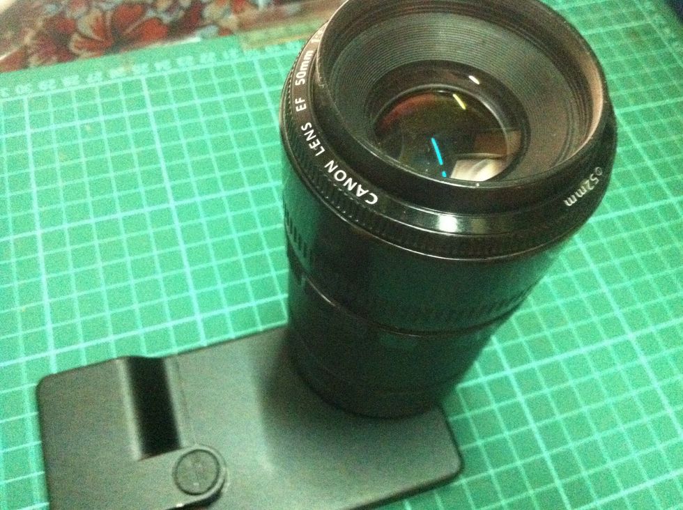 Have fun shooting with you SLR lens!