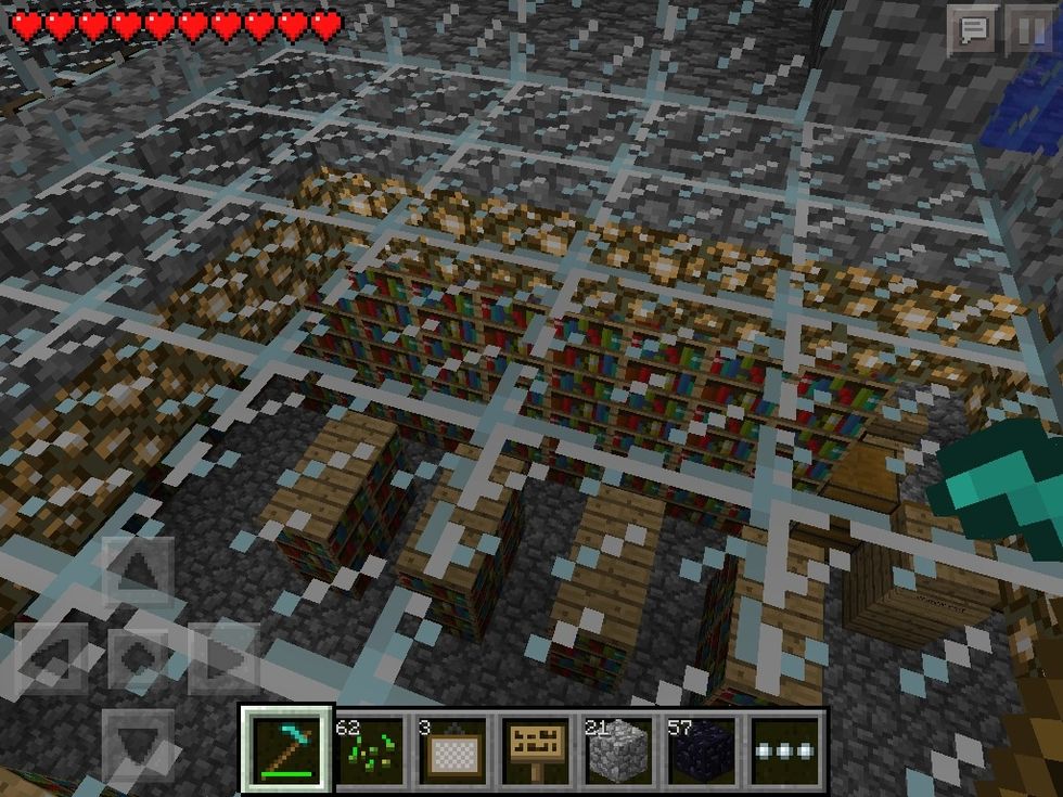 Have glass floor to see rooms below