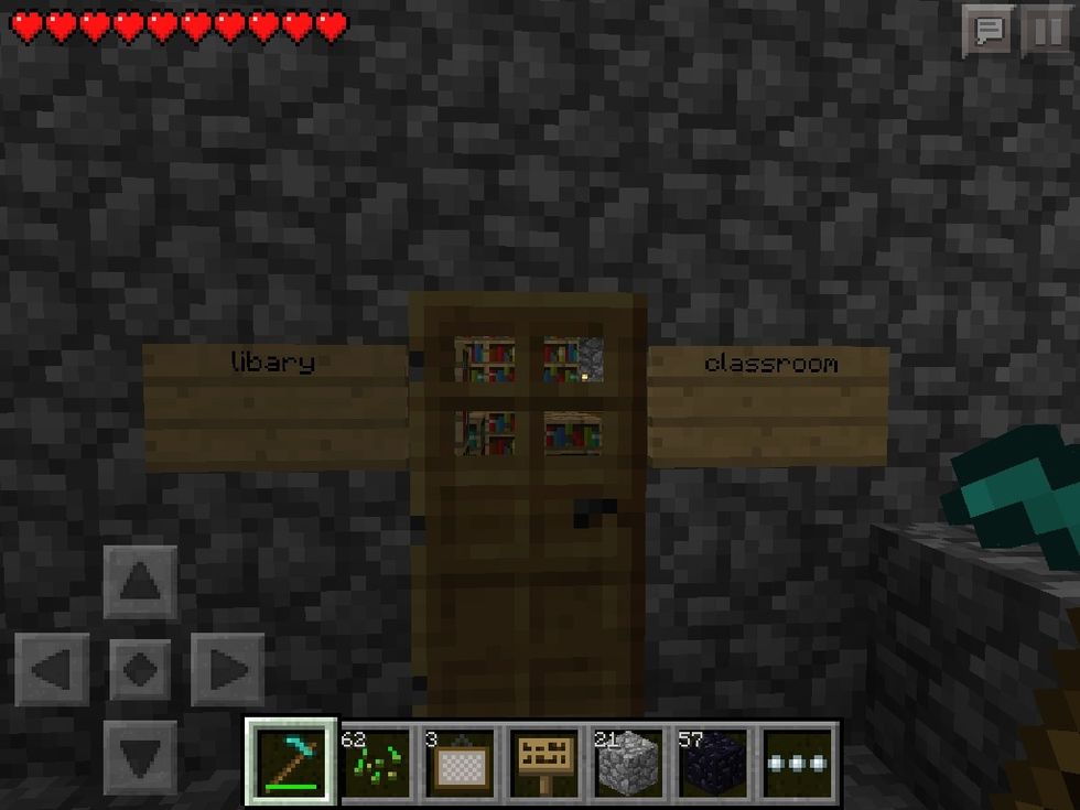 Have rooms with signs