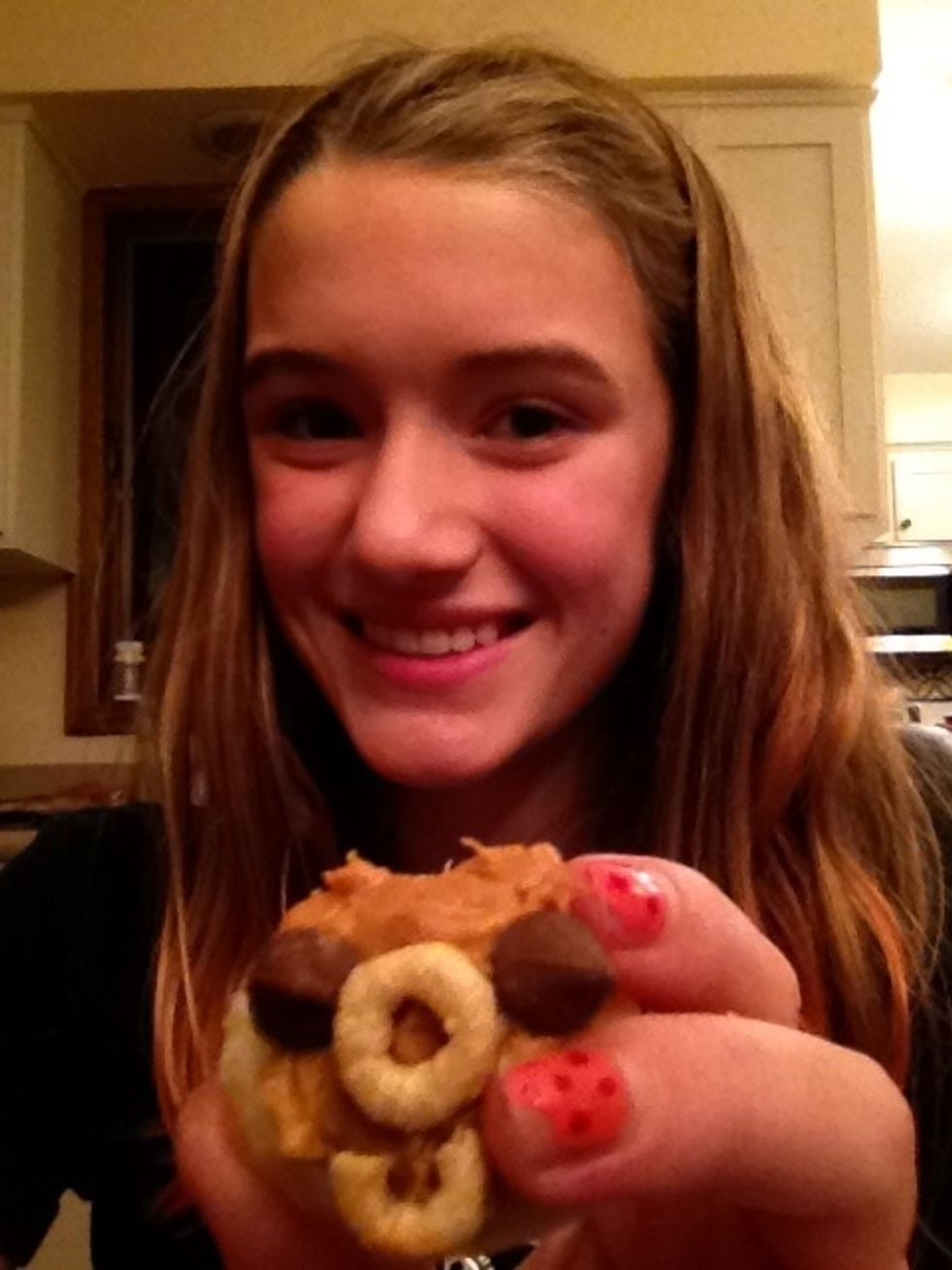 Have some fun maybe make a smiley face!!!;)