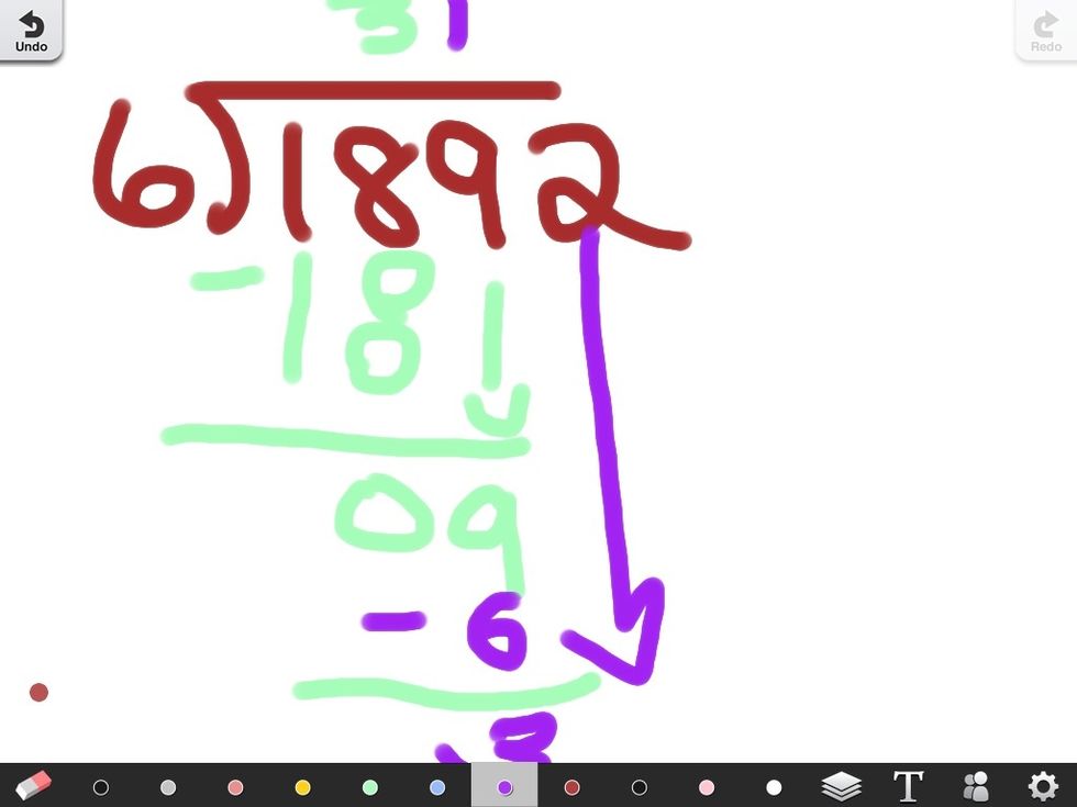 Have students solve a math problem using a "whiteboard" app.