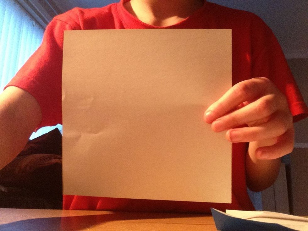 Have the white side facing upwards