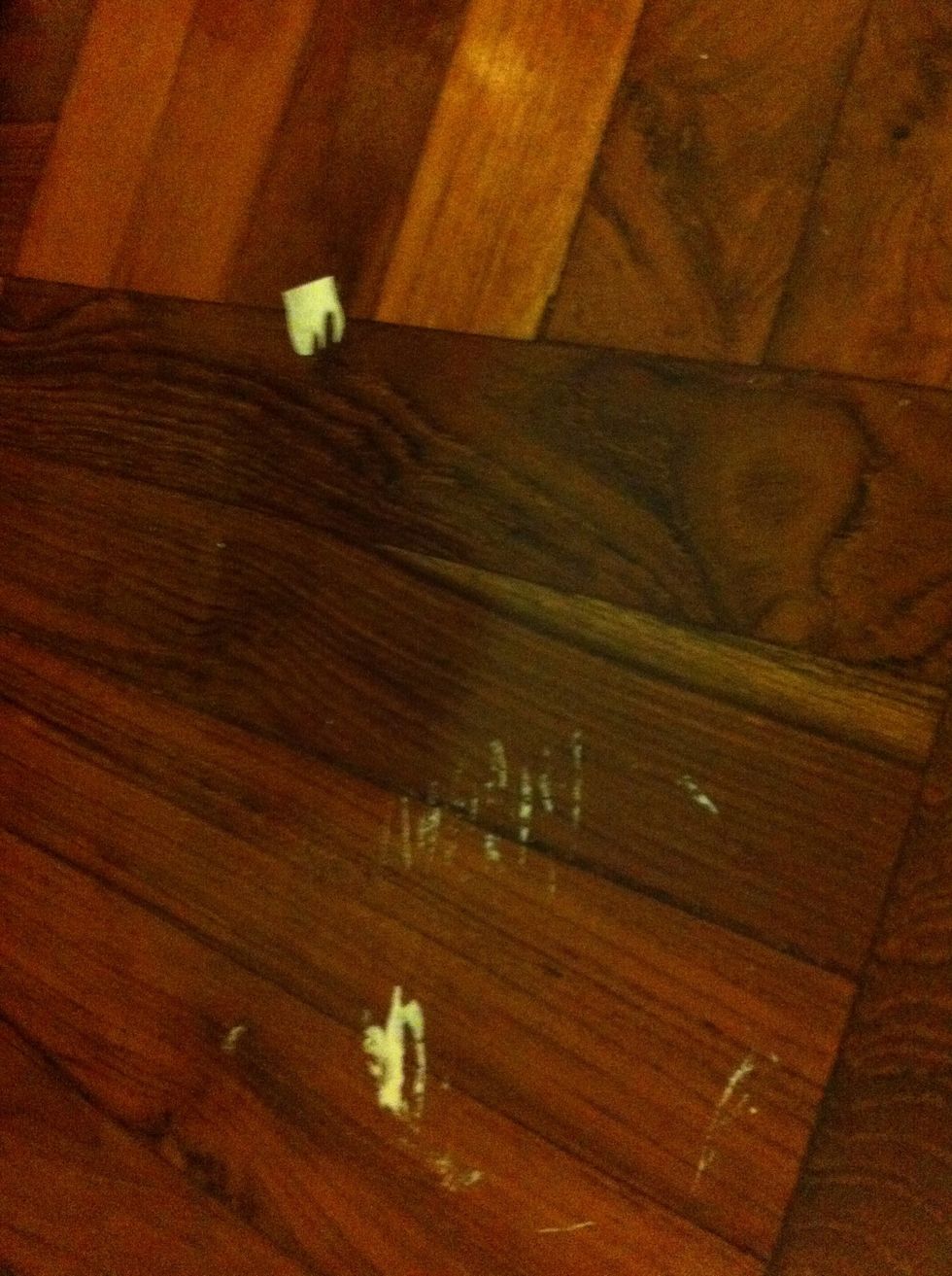 Have you ever accidentally spilled glue or other stubborn substances on the floor? If you have, you'll know it's impossible to get off with just your hands! Here is how to remove those stains!