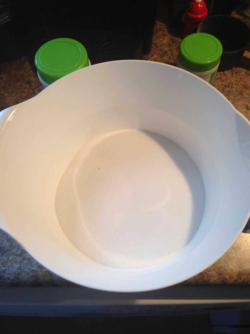 Have your sugar ready, you won't want to waste time measuring it out when the time comes, it could easily burn, and ruin the batch.