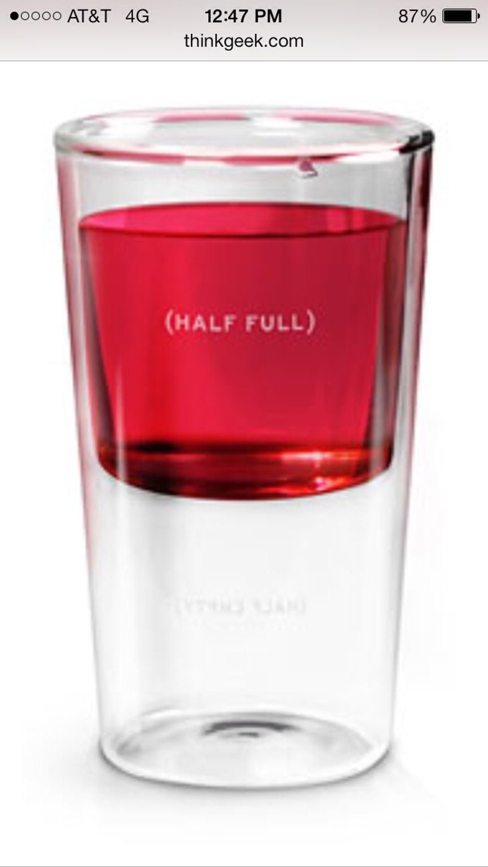 Having a good attitude is very important. Try to see the glass as half full, rather than half empty.