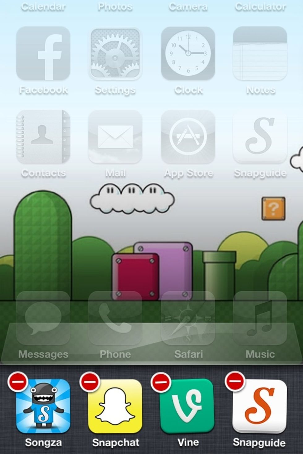 Having applications running that you aren't using drains battery life; to completely shut them off: Double click the home button, then hold your finger on an app until the block button appears.