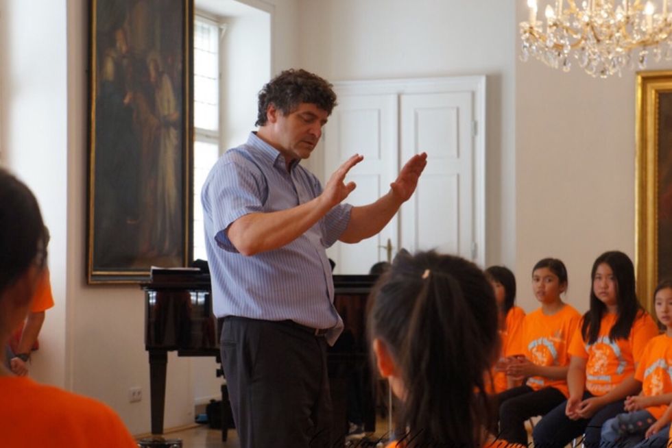 Having master classes with master teacher