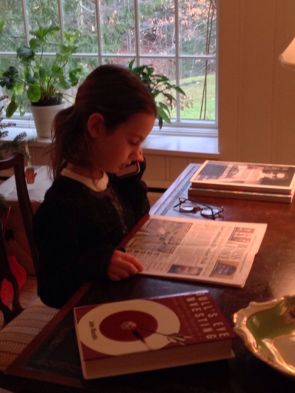 He thinks the government actions are hurting his stock price. Hadley thinks he's a drama queen.