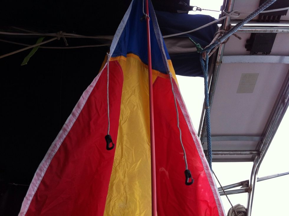 Head of sail