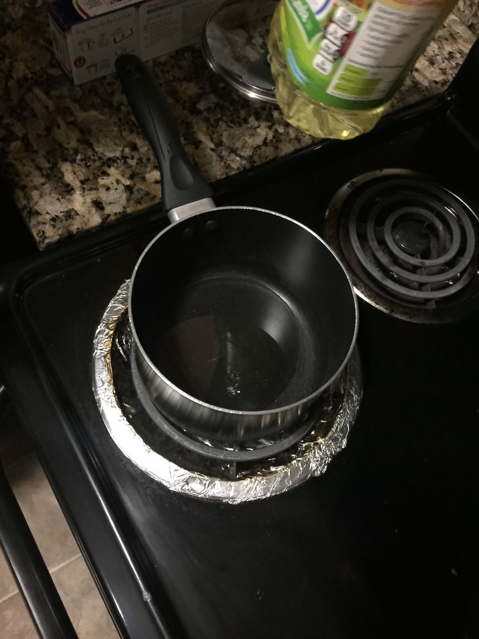 Heat 2 Tablespoons of oil at full heat