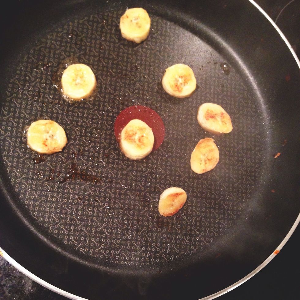 Heat and flip when golden (put 1 teaspoon of Canderell on the bites before you flip)