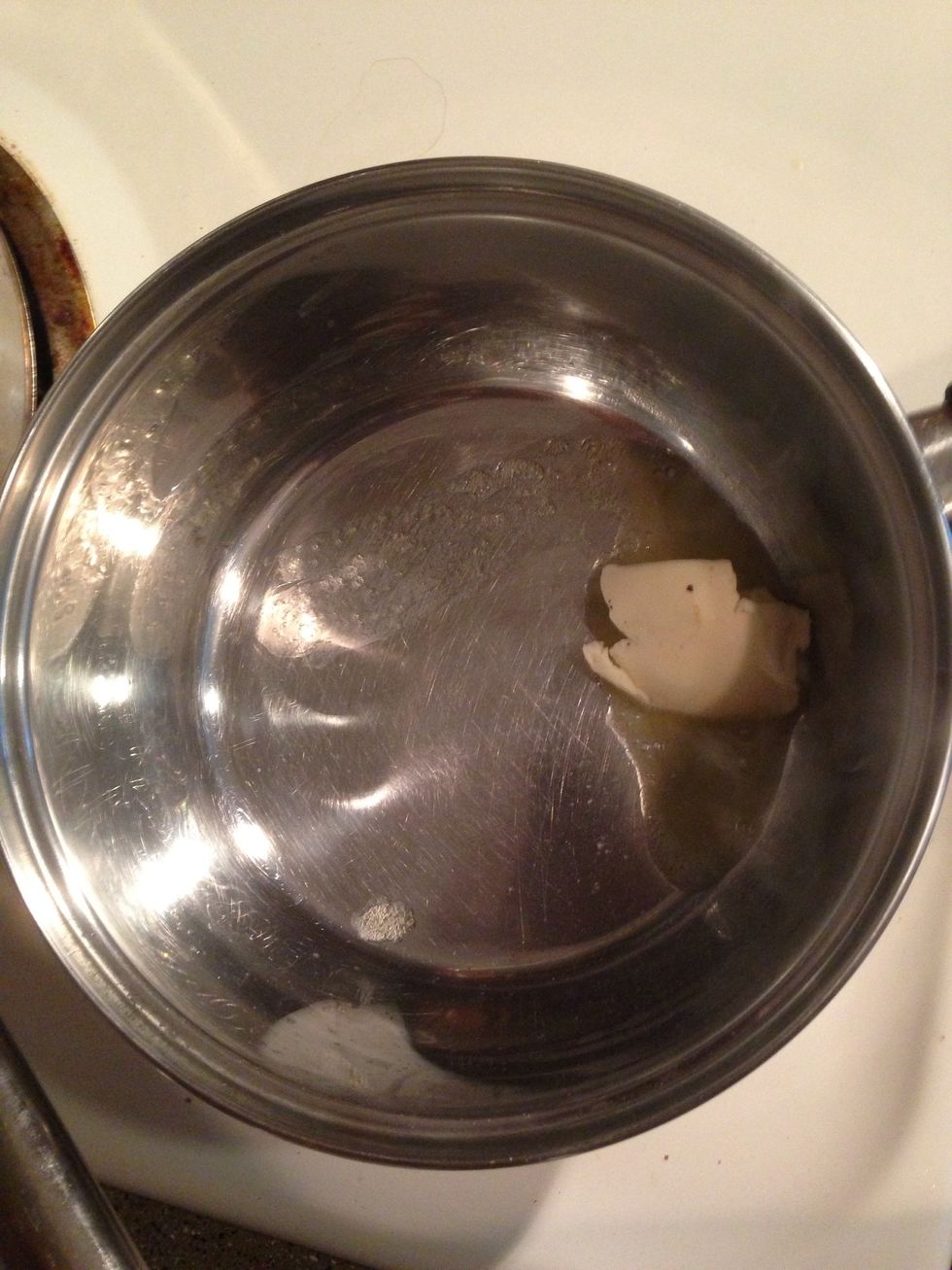 Heat butter in sauce pan