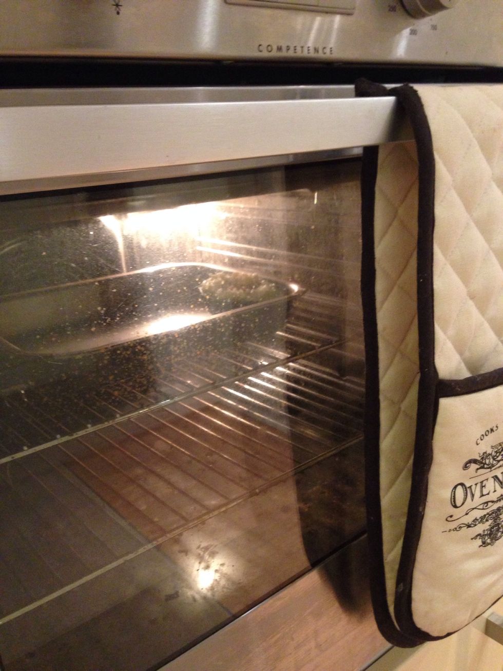Heat for 15-20 mins on 200 degrees celcius
