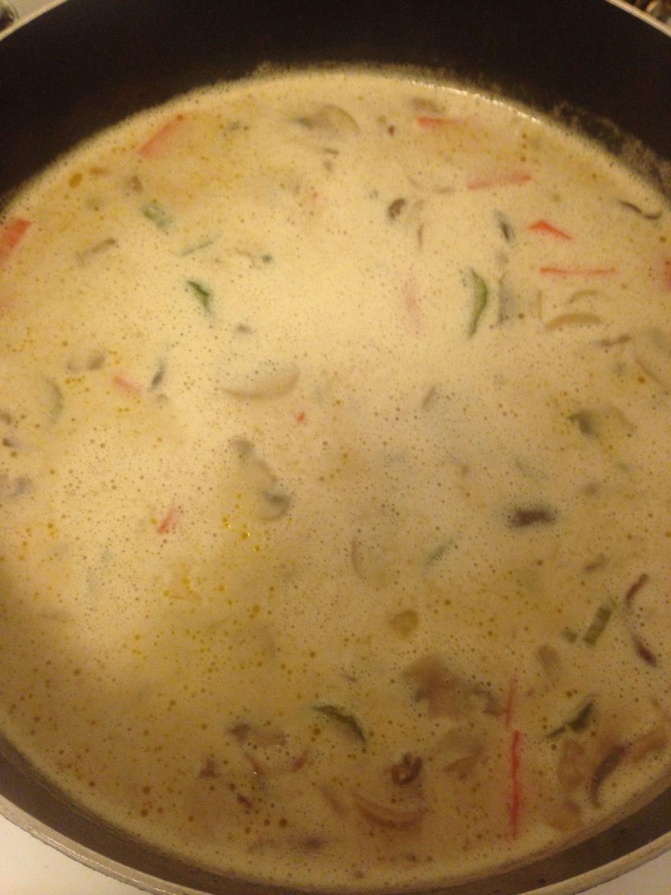 Heat for about 5 minutes until thick.