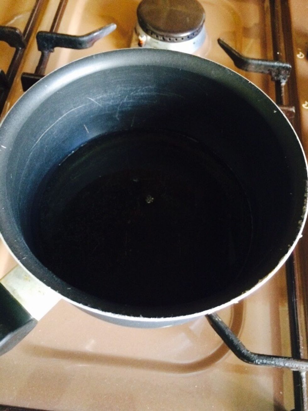 Heat frying oil