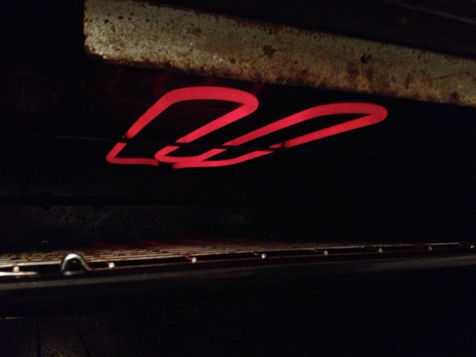 Heat grill to hottest temperature