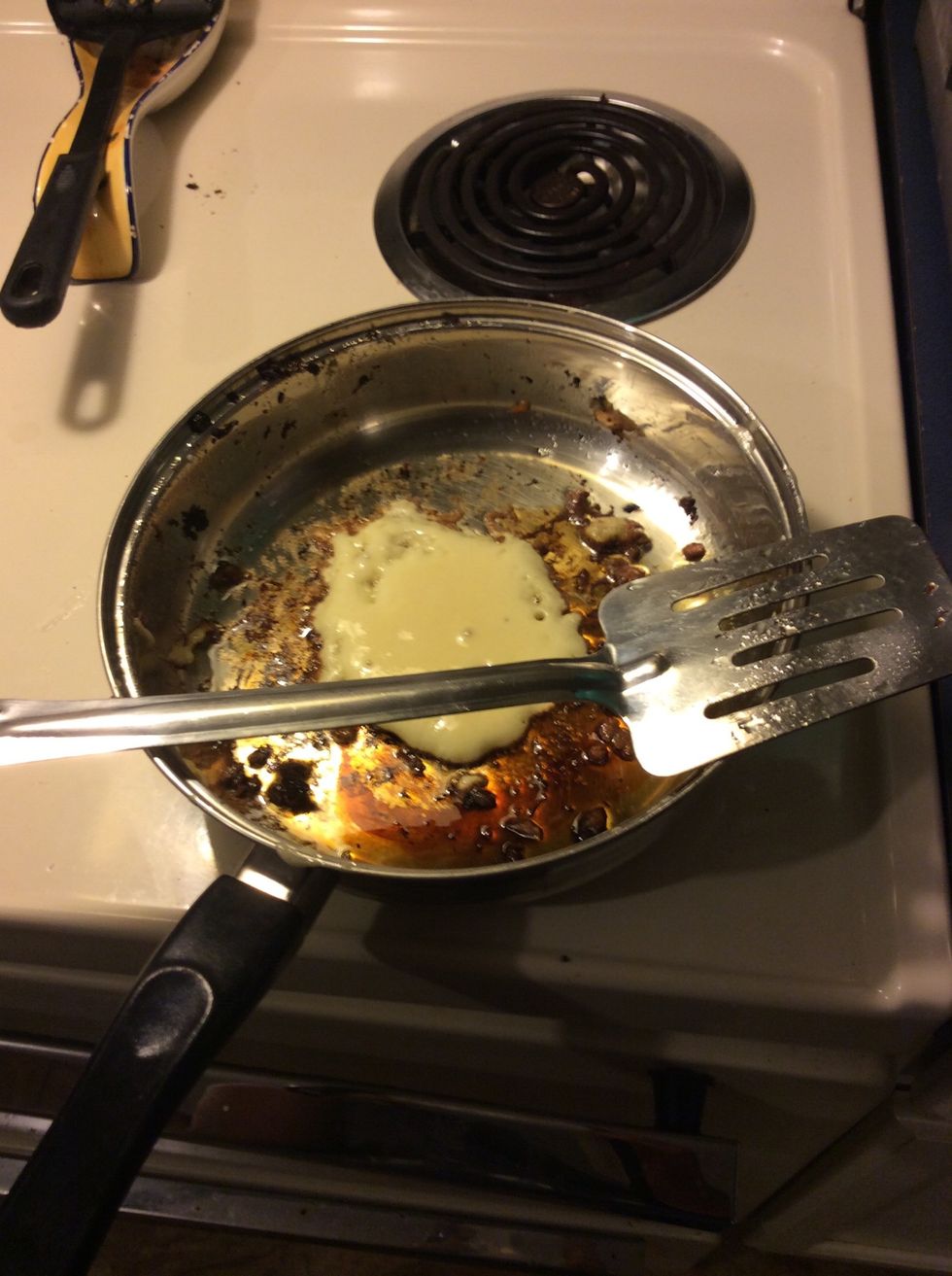 Heat nonstick frying pan with small amount of oil and cook pancakes