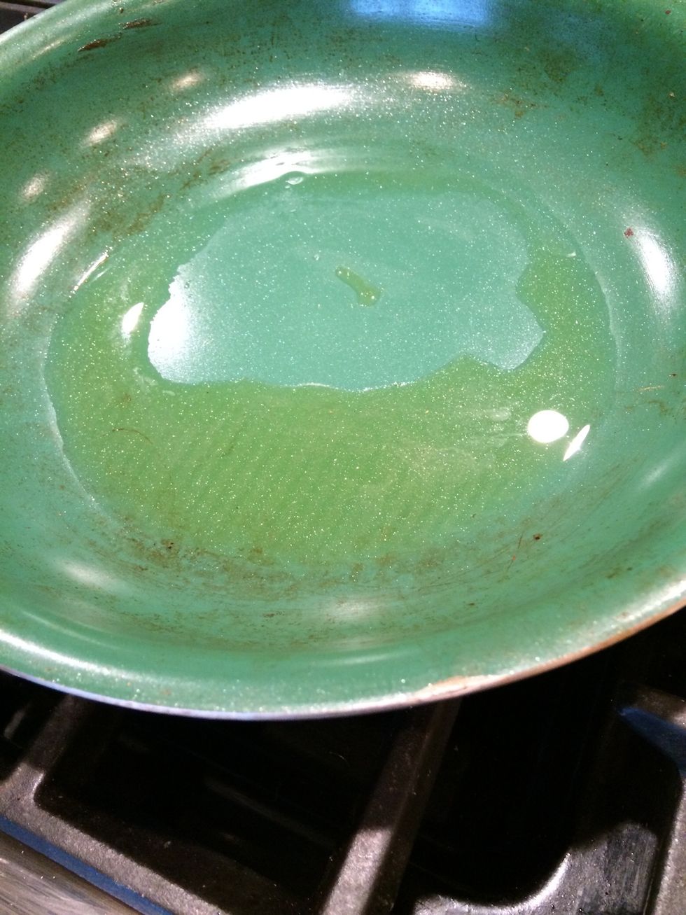 Heat oil, add chicken and brown.