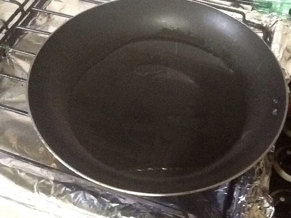 Heat oil in a pan